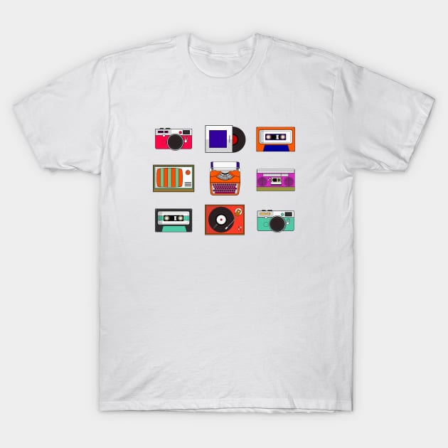 Retro Tech T-Shirt by Maison de Kitsch
